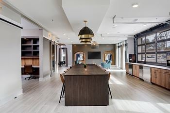 Refreshment bar with an array of coffee and espresso options